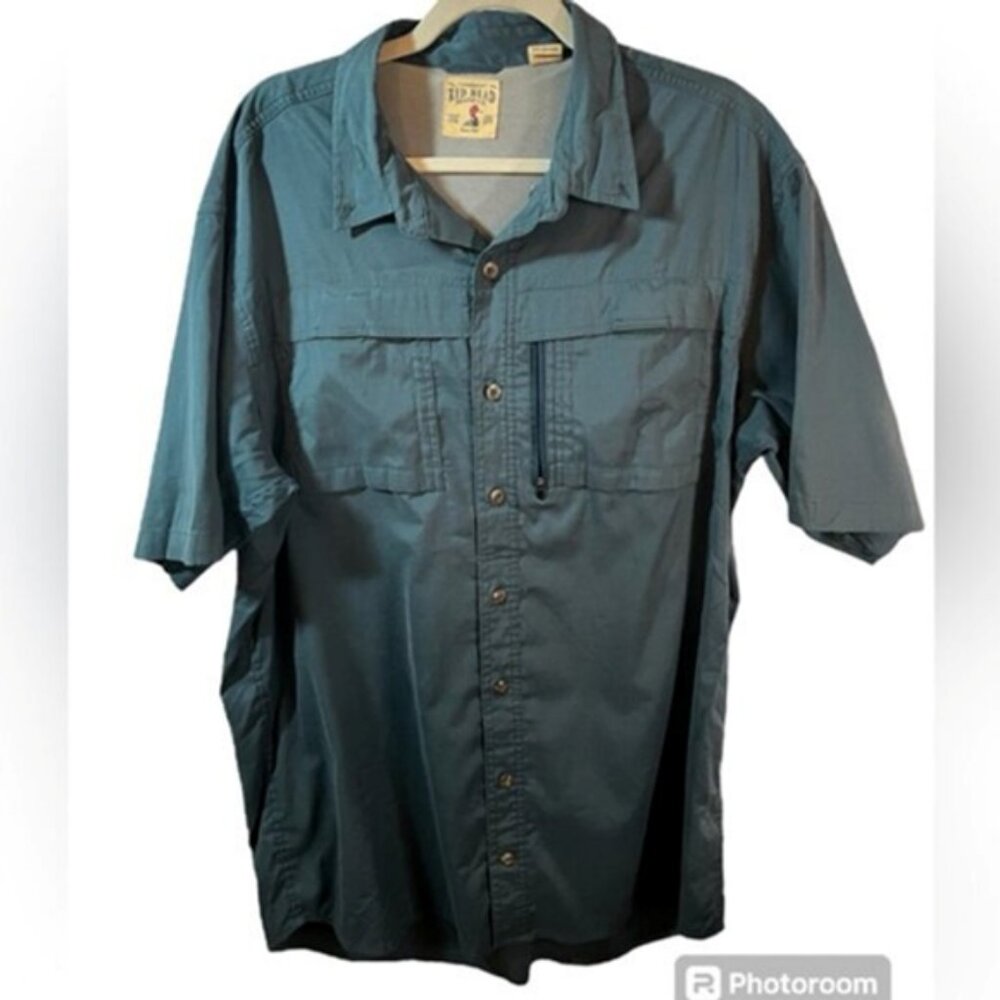 Men’s Red Head Outdoor Performance Fishing Button Down Size XLT
